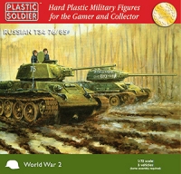 Plastic Soldier Russian Tank T34/76 or 85