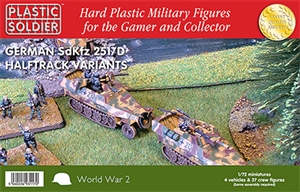 Plastic Soldier - 1/72nd 251/D Haltrack Variants