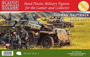 Plastic Soldier German SdKfz 251 Ausf C Halftrack