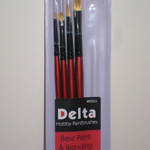 Delta Base Paint & Blending Brush Set