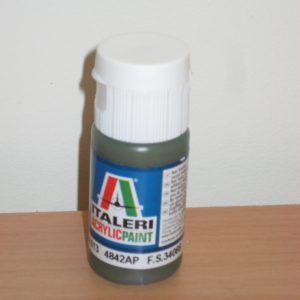 Italeri Acrylic Paint Flat Olive Drab