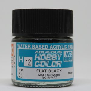 Aqueous Flat Black (H12)