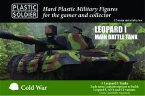 Plastic Soldier 15mm Leopard I Tanks