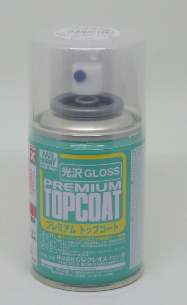 Mr Premium Topcoat Gloss Spray