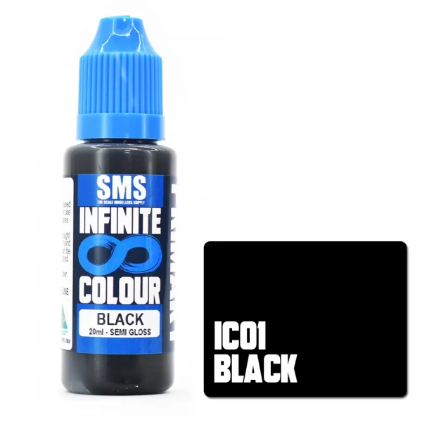 Infinite Colour Black 20ml