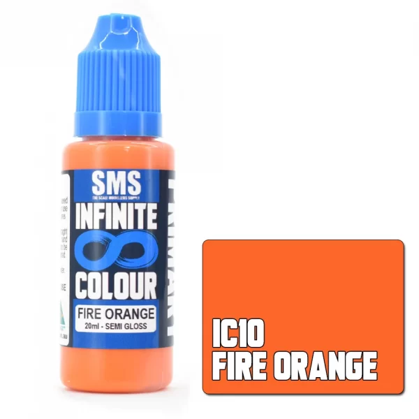 Infinite Colour Fire Orange 20ml