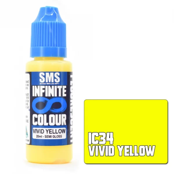 Infinite Fluorescents Colour Vivid Yellow 20ml