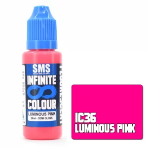 Infinite Fluorescents Colour Luminous Pink 20ml