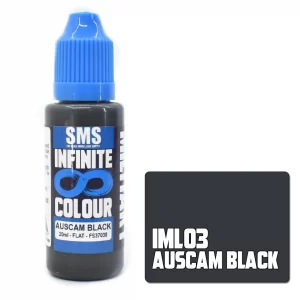 Infinite Colour Auscam Black 20ml