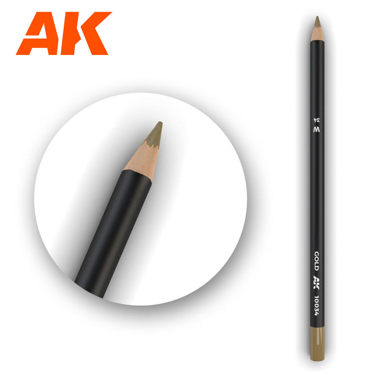 AK Interactive Weathering Pencil Gold